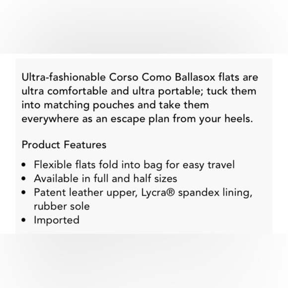 Corso‎ Como Ballasox ballet flats bright orange size 7 - Picture 8 of 8